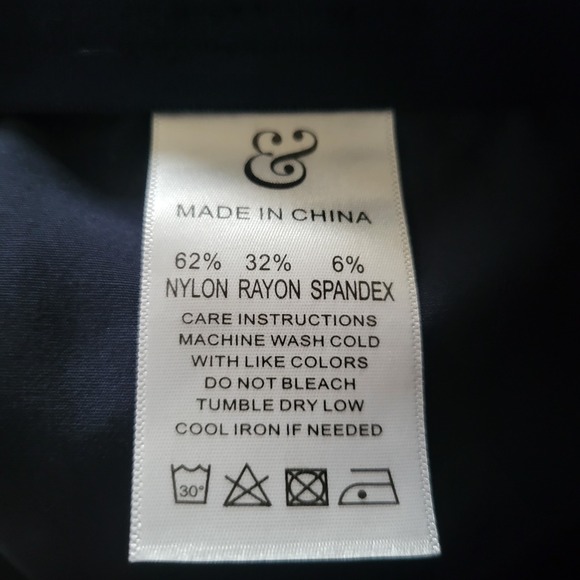 Collars & Co Men's 40x30 Navy CEO Tech Pull-On Five Pocket Pants Stretch NWT - Picture 7 of 7